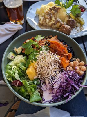 BBQ bowl at  Verte in Stockholm