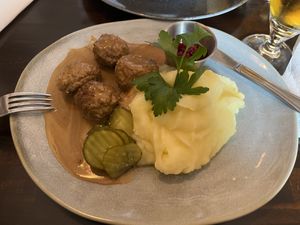 Meatballs  at  Verte in Stockholm