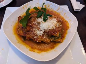 Pasta of the day, lasagna at  Verte in Stockholm