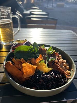 BBQ bowl with oumph   at  Verte in Stockholm