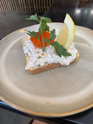 Skagen toast  at  Verte in Stockholm