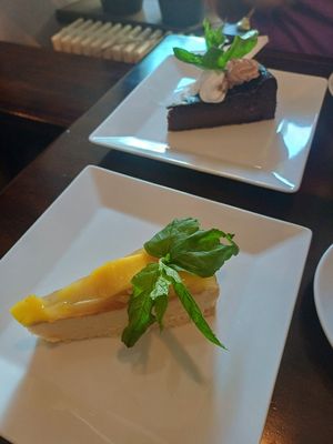 So tasty! Love it ! Polish cheesecake but vegan! Fantastic taste and defo gonna be going back! Recommend aa at  Verte in Stockholm