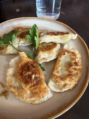 Dumplings   at  Verte in Stockholm