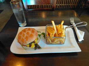 verte burger at  Verte in Stockholm