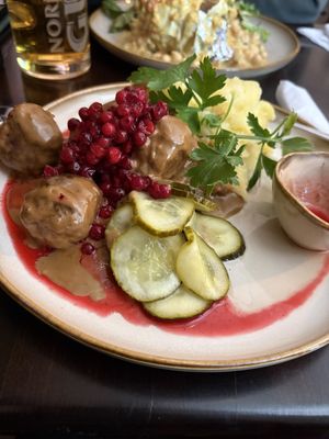 My photo is a bit messy! The meal wasn’t😄  at  Verte in Stockholm