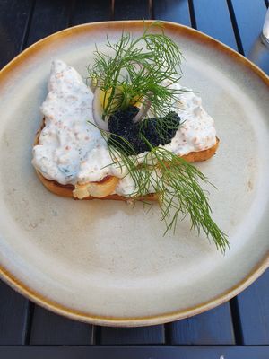 Toast Skagen at  Verte in Stockholm
