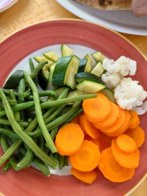 Veggies portion 4€ at Fauno Bar in Sorrento