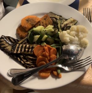 Mixed veggie side   at Fauno Bar in Sorrento