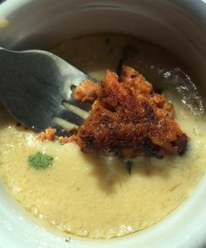 Walnut meatloaf and hollandaise at A N D Cafe in Portland