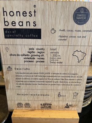 Coffee  at Honest Greens in Porto