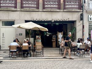 Outside   at Honest Greens in Porto