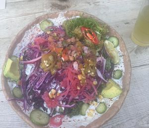   at Honest Greens in Porto