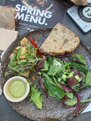 tofu dish is bad at Honest Greens in Porto