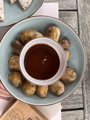 Patatas Bravas  at DRY Restaurant & Cocktail Bar in Villefranche-sur-mer
