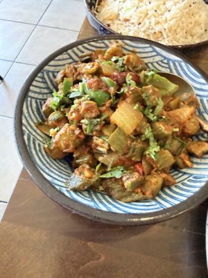 Bhindi   at Keeva Indian Kitchen  in San Francisco
