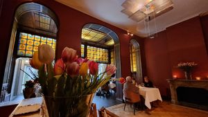 Interior at Restaurant Patrick Devos in Bruges