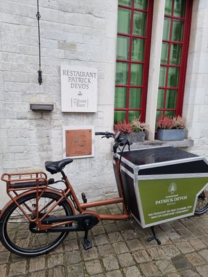 Front at Restaurant Patrick Devos in Bruges