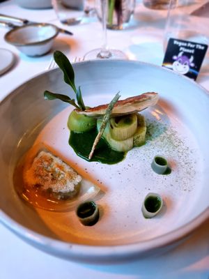 Course2 at Restaurant Patrick Devos in Bruges