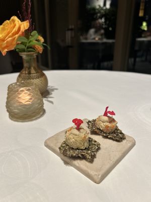 Appetizers   at Restaurant Patrick Devos in Bruges