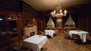 interior at Restaurant Patrick Devos in Bruges