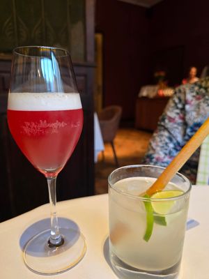 drinks non alcoholic at Restaurant Patrick Devos in Bruges