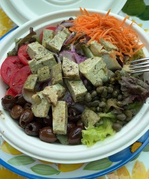 Vegan Poke Bowl  at Il Bruco Errante in Portoferraio