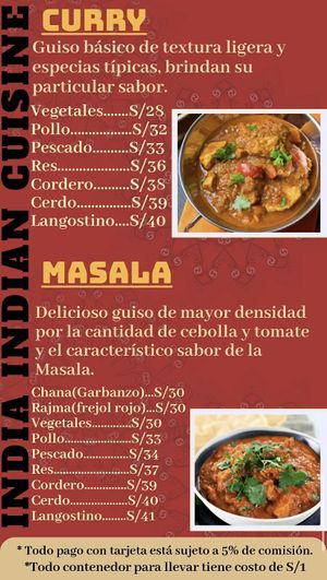   at India in Arequipa