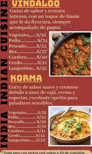   at India in Arequipa