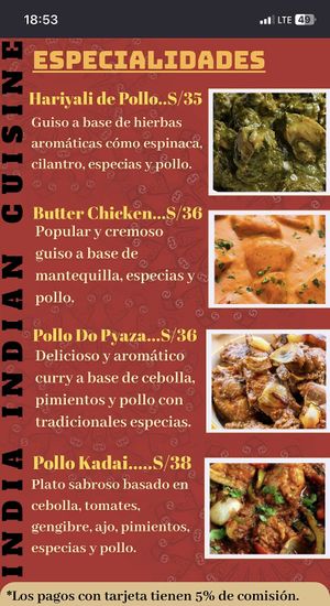   at India in Arequipa