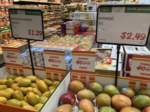 Fresh fruit   at H Mart Glenview in Northbrook