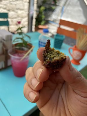   at Deli Gourmet Falafel in Alacati