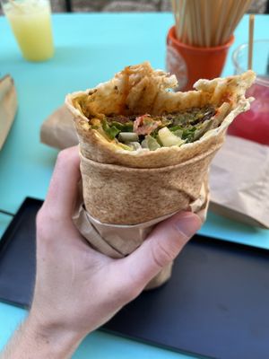   at Deli Gourmet Falafel in Alacati