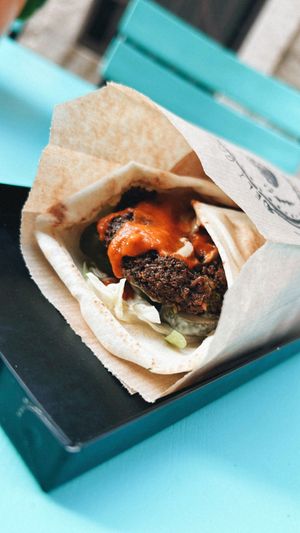   at Deli Gourmet Falafel in Alacati