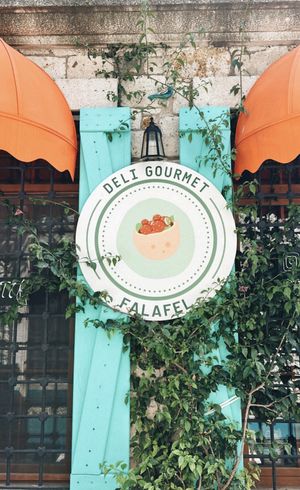   at Deli Gourmet Falafel in Alacati