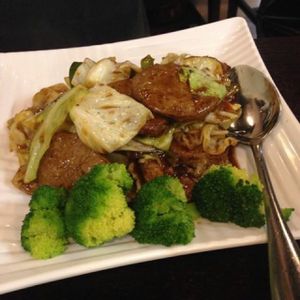 pepper steak at Ying Vegetarian in Kowloon