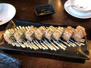 Californian roll at Ying Vegetarian in Kowloon