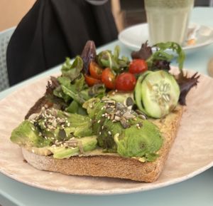   at Surfin Coffee & Bowls in Costa Da Caparica