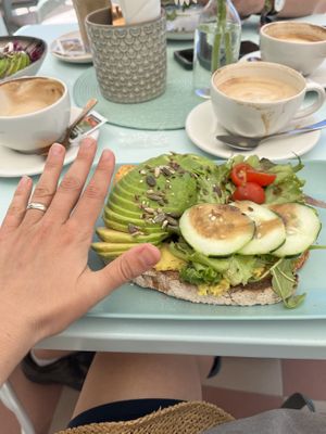 Sandwich with avocado 🥑   at Surfin Coffee & Bowls in Costa Da Caparica