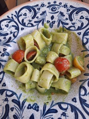 Pesto at Bresca in Almeria