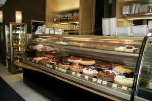 Zvezda cafe and bakery at Wolfova 14. at Kavarna - Zvezda in Ljubljana