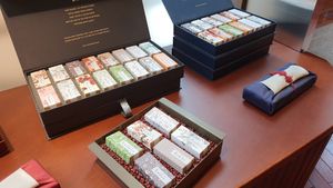 gift boxes at Guemokdang - Insadong 금옥당 in Seoul