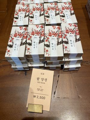 I took pics of the English so I’d remember which was which!  at Guemokdang - Insadong 금옥당 in Seoul