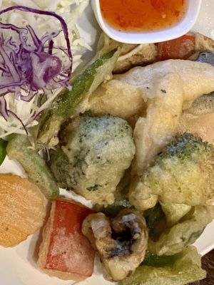 Vegan Vegetable Tempura  at Pad Thai - The Red Lion in Wokingham