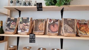 Baking mixes etc from Starfish deli at Nieuwe Vaart in Antwerpen