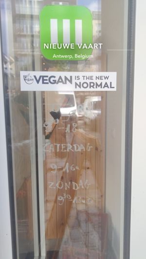 Monday - Friday 9:00 - 18:00 Saturday 9:00 - 16:00 Sunday 9:30 - 13:00 at Nieuwe Vaart in Antwerpen