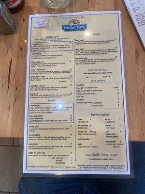   at Osprey Café in Seaside