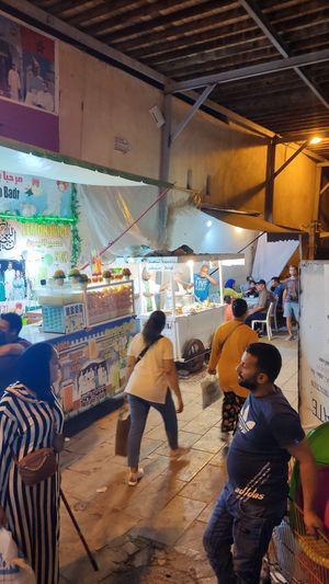 Localización del puesto con las mesas comunes at Vegetarian Soup in Fes