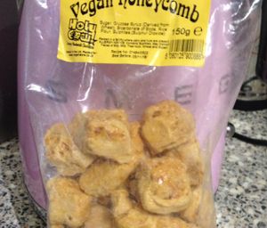 Vegan Honeycomb !! Yummo !  at Just Green in Cabramatta