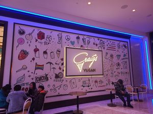 Conveniently located next to Craig's Vegan ice cream! at CB - Crossroads Burgers in Las Vegas