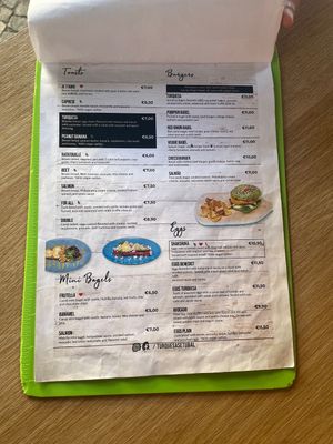 Menu  at Turquesa in Setubal